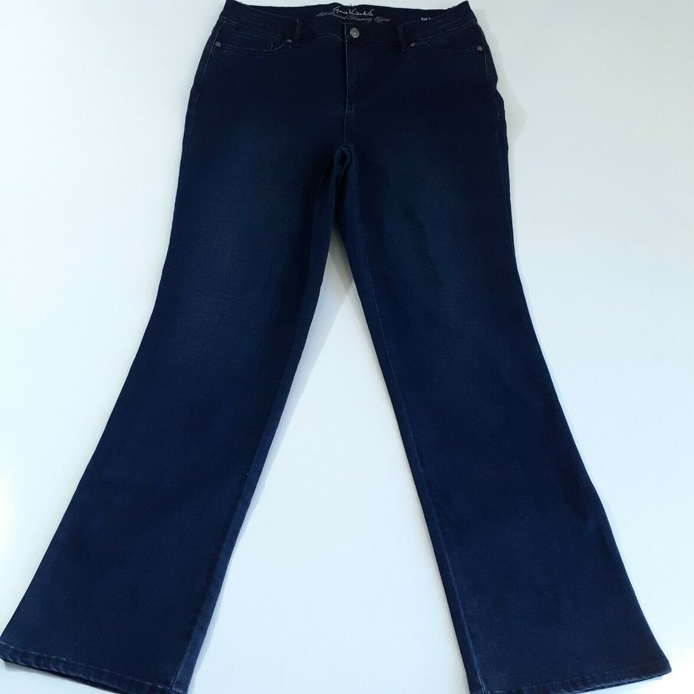 Gloria Vanderbilt All-Around Slimming Effect Blue Boot Cut Jeans Size 10 - Picture 3 of 12